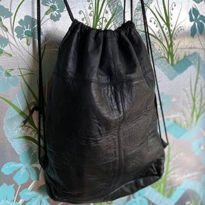 PELECHECOCO REWORKED LEATHER BACKPACK